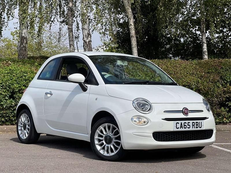 White Used 2016 Fiat 500 Pop Star Hatchback | £5,495 (A bit pricey) - Image 1/4