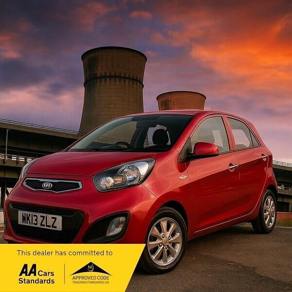 Pink Used 2013 Kia Picanto Hatchback | £3,290 (Fair price) - Image 1/3