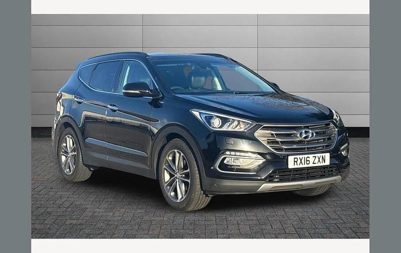 Black Used 2016 Hyundai Santa Fe Premium SE SUV | £15,500 (Fair price) - Image 1/4