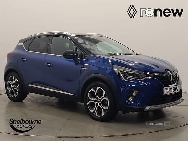 Blue/black Used 2024 Renault Captur Techno SUV | £18,399 (Fair price) - Image 1/4
