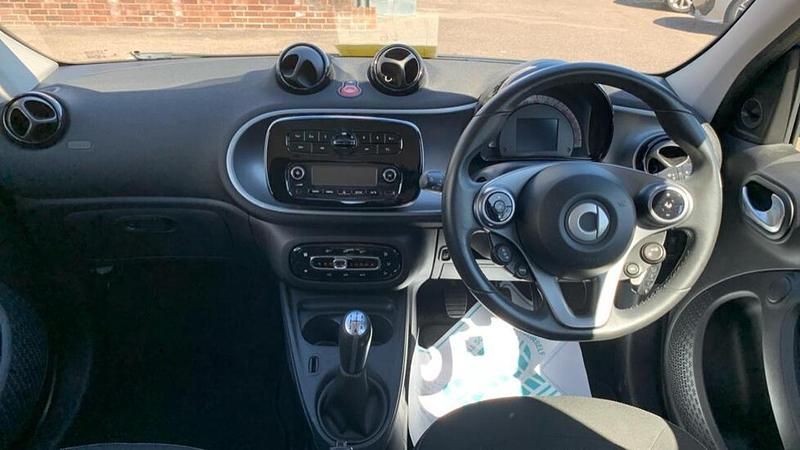 Used Smart ForFour Passion 70 HP (51 kW) 2017 Black Hatchback