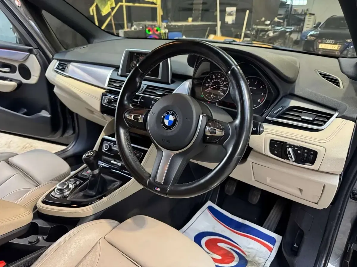 Used BMW 216 M Sport 116 HP (85 kW) 2015 Grey Hatchback