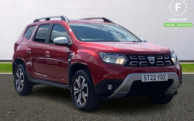 Red Used 2022 Dacia Duster Prestige SUV | £13,699 (Good price) - Image 1/4