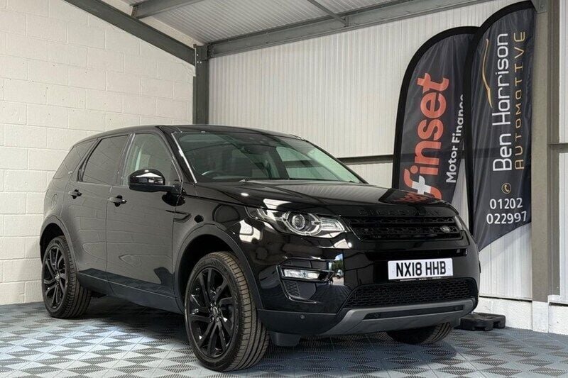 Black Used 2018 Land Rover Discovery Sport HSE SUV | £16,995 (Fair price) - Image 1/1