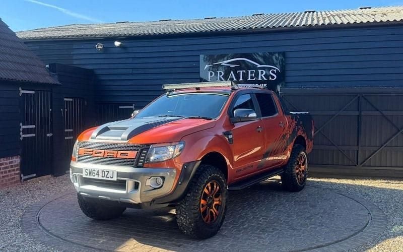 Used Ford Ranger Wildtrack 200 HP (147 kW) 2015 Orange Pickup