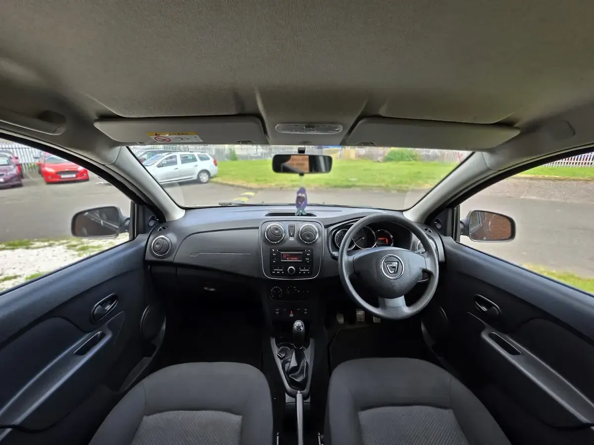 Used Dacia Sandero Ambiance 75 HP (55 kW) 2015 Black Hatchback
