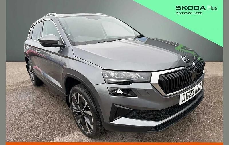 Used Skoda Karoq SE L 147 HP (108 kW) 2023 Graphite grey metallic SUV
