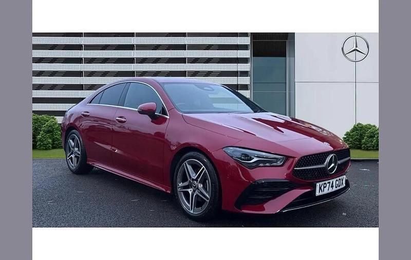 Red Used 2024 Mercedes CLA180 Executive Sedan | £27,028 (Fair price) - Image 1/4