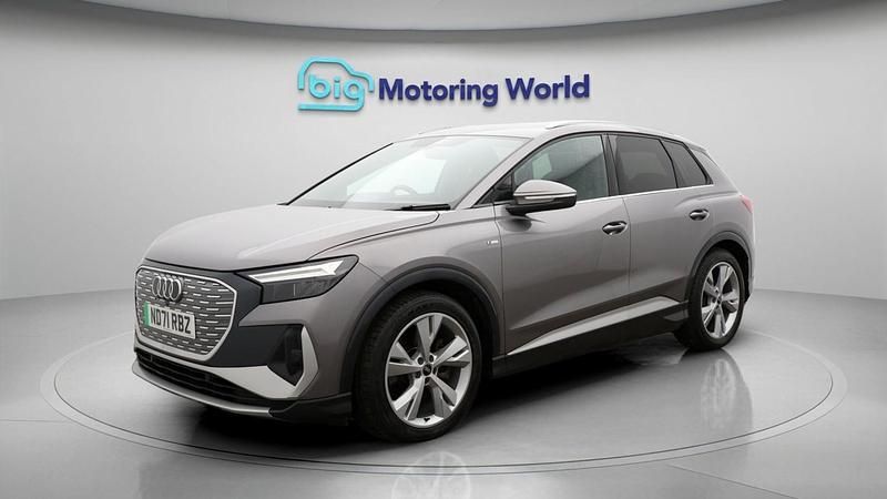 Used Audi Q4 e-tron S-Line 150 kW (204 HP) 2021 Grey SUV