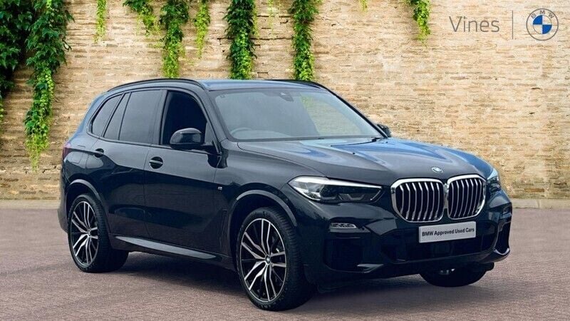 Black Used 2019 BMW X5 M Sport SUV | £36,725 (Fair price) - Image 1/4