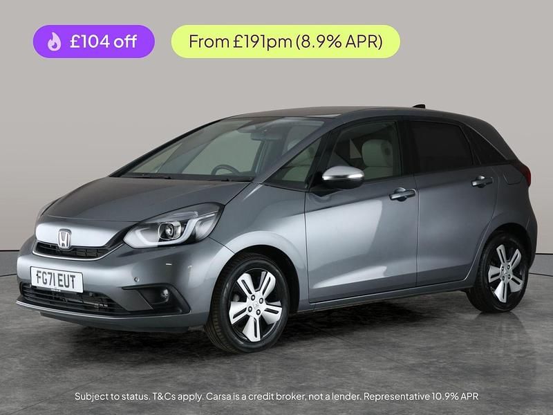 Grey Used 2021 Honda Jazz Hybrid Hatchback | £16,156 (Fair price) - Image 1/2