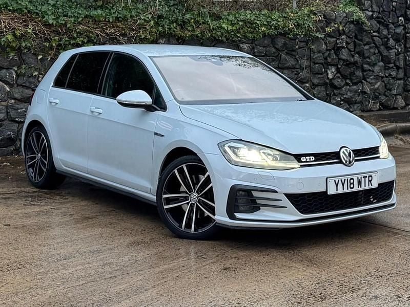 Used VW Golf VII GTD 2018 Silver Hatchback