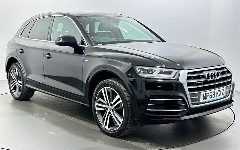 Used Audi Q5 S-Line 252 HP (185 kW) 2018 Black SUV