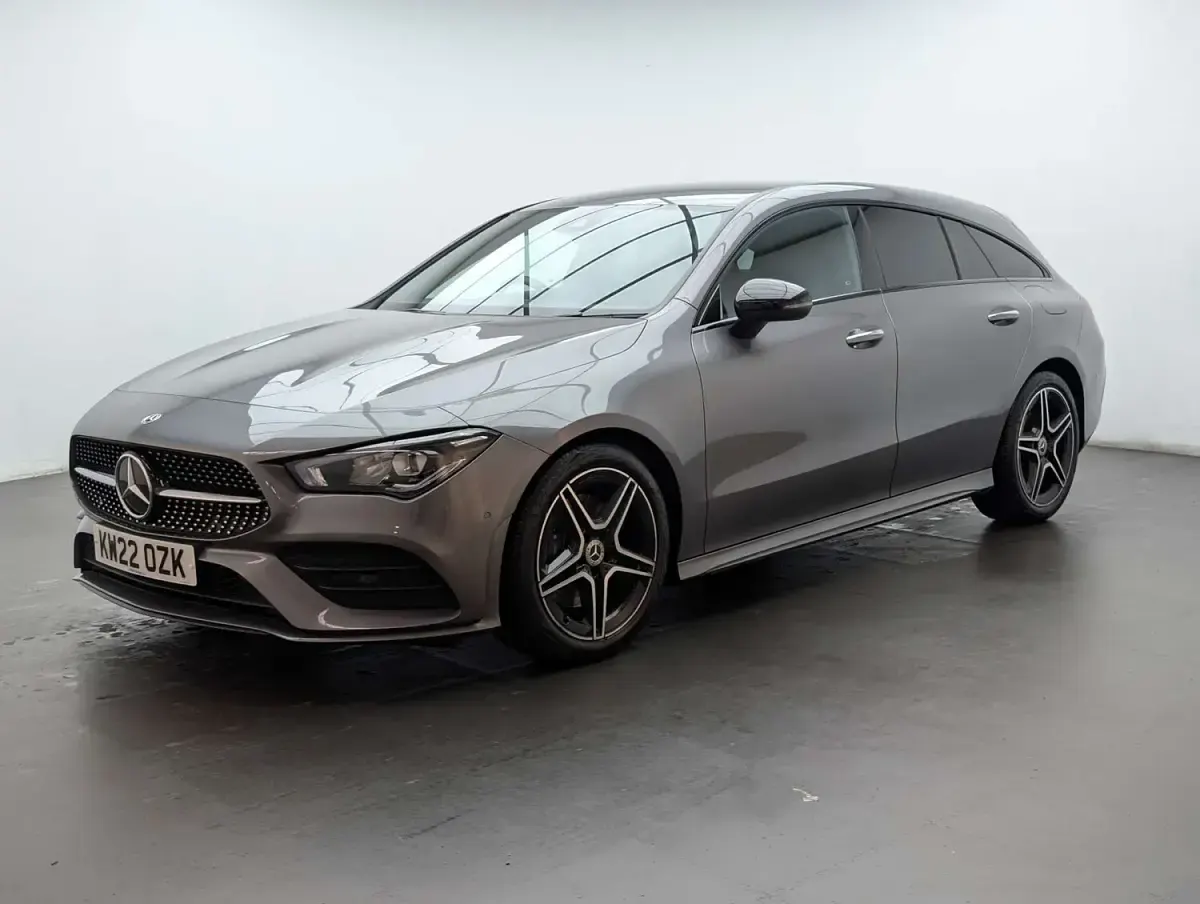 Used Mercedes CLA200 AMG Line Premium 163 HP (119 kW) 2022 Grey Coupe