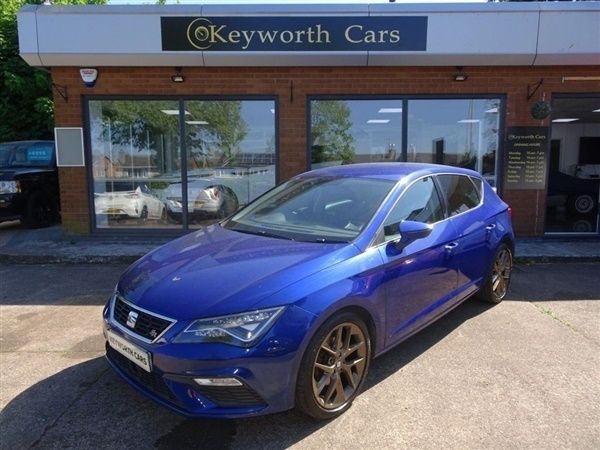 Blue Used 2018 Seat Leon FR Hatchback | £8,500 (Fair price) - Image 1/1