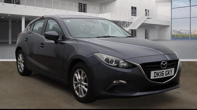 Grey Used 2016 Mazda 3 Hatchback | £5,995 (Good price) - Image 1/4