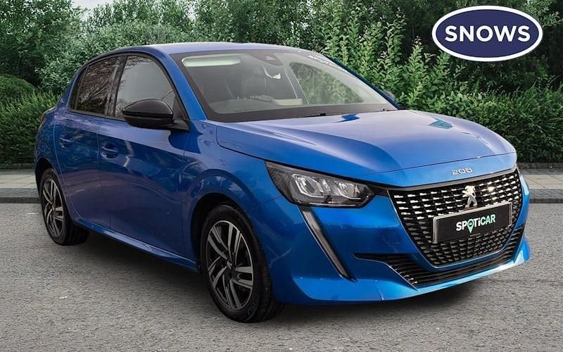 Used Peugeot 208 Allure+ 102 HP (75 kW) 2023 Blue Hatchback