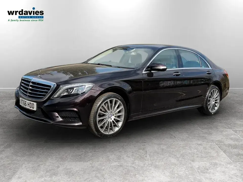 Used Mercedes S350 AMG line 254 HP (186 kW) 2017 Black Sedan