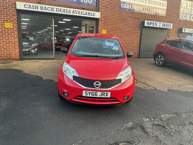 Red Used 2016 Nissan Note Acenta MPV | £5,995 (Fair price) - Image 1/4