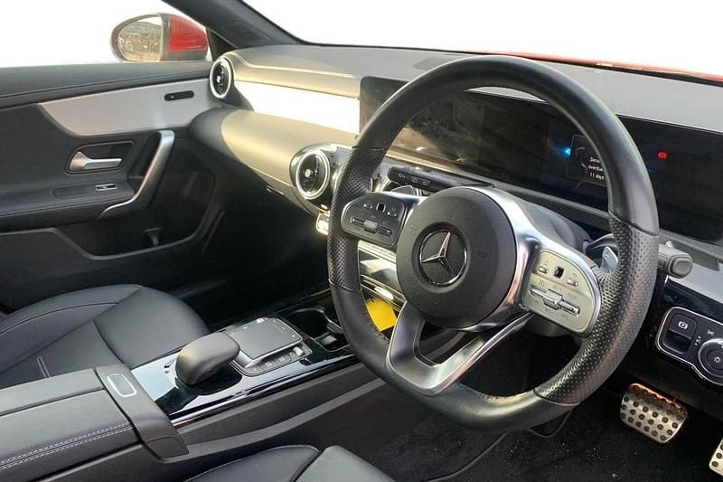 Used Mercedes CLA200 AMG line 163 HP (119 kW) 2022 Red Estate