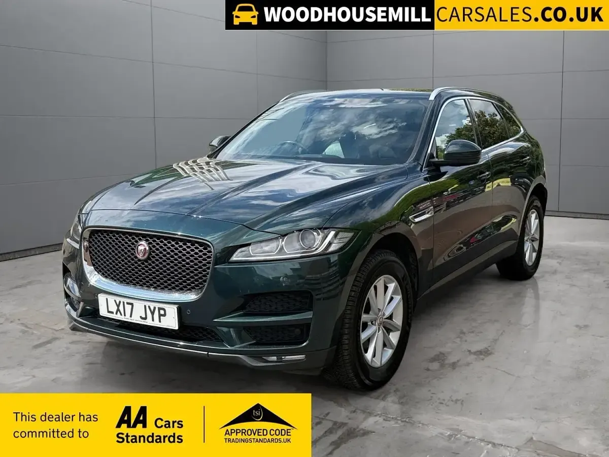 Used Jaguar F-Pace Prestige 250 HP (183 kW) 2017 Green SUV