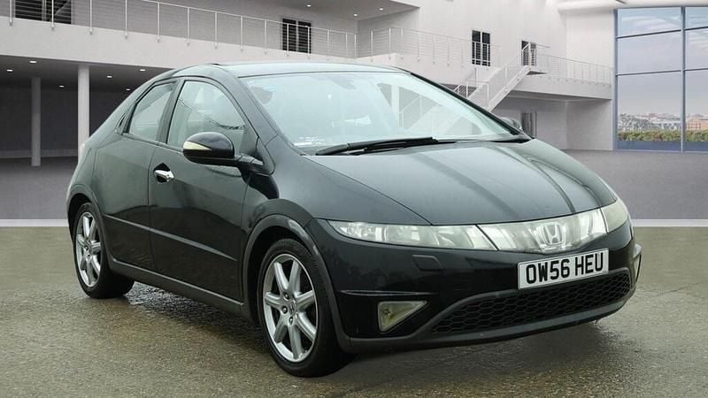 Used Honda Civic EX 138 HP (101 kW) 2007 Black Hatchback