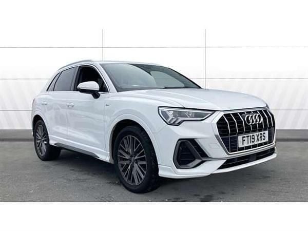White Used 2019 Audi Q3 S-Line SUV | £19,813 (Fair price) - Image 1/4