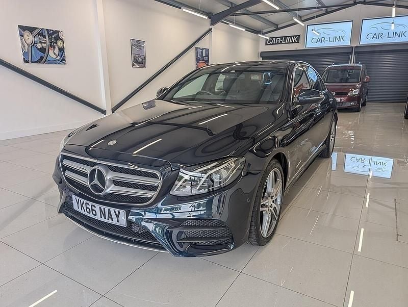 Green Used 2016 Mercedes E220 AMG line Sedan | £18,995 (Expensive) - Image 1/4