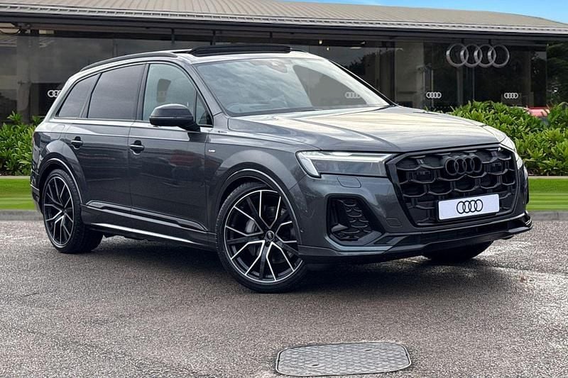 Grey New 2025 Audi Q7 Black Edition SUV | £73,990 - Image 1/4