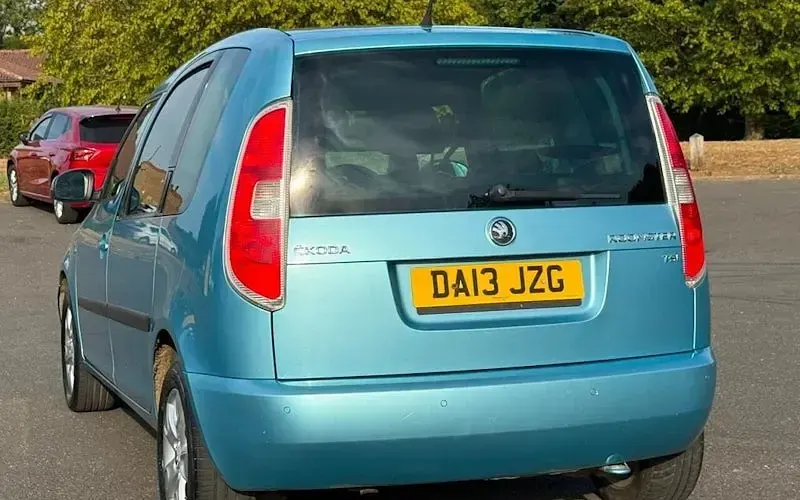 Used Skoda Roomster SE 105 HP (77 kW) 2013 Blue MPV