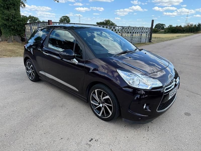 Mauve/purple Used 2015 DS Automobiles DS3 Hatchback | £4,989 (Fair price) - Image 1/4