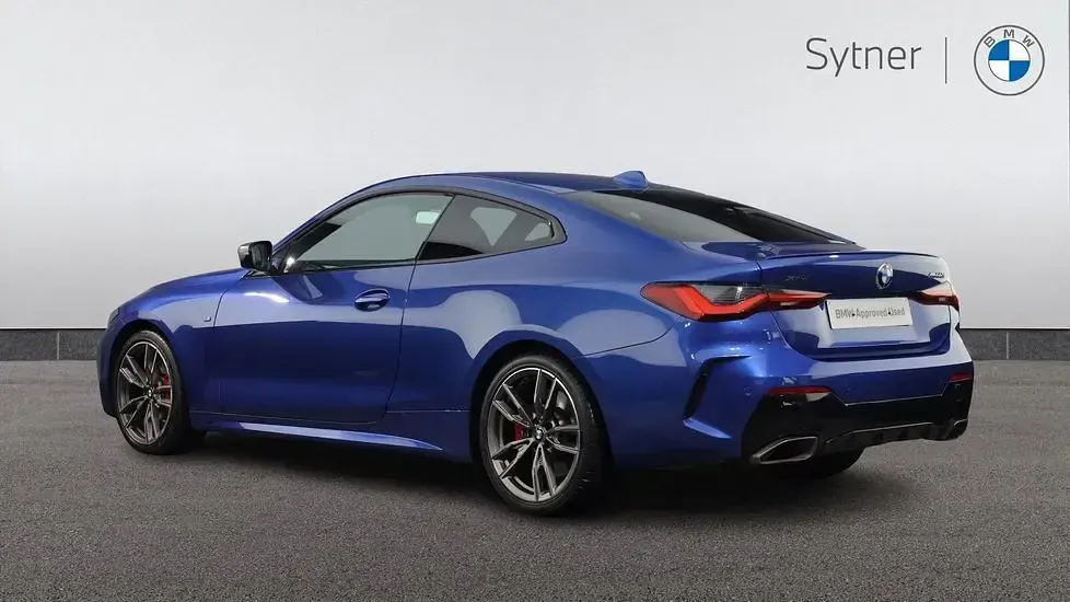Used BMW M440 M Sport 374 HP (275 kW) 2021 Blue Sedan