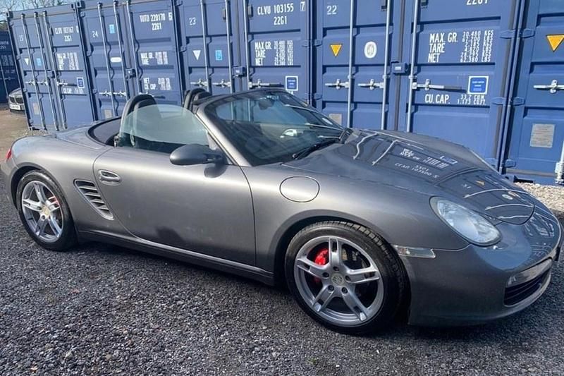 Used Porsche Boxster 245 HP (180 kW) 2008 Grey Cabriolet