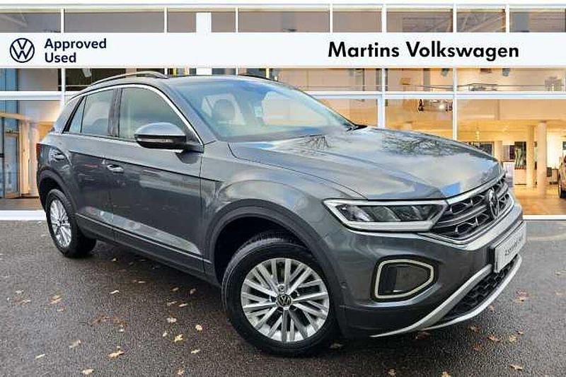 Grey Used 2024 VW T-Roc Life SUV | £23,995 (Fair price) - Image 1/4