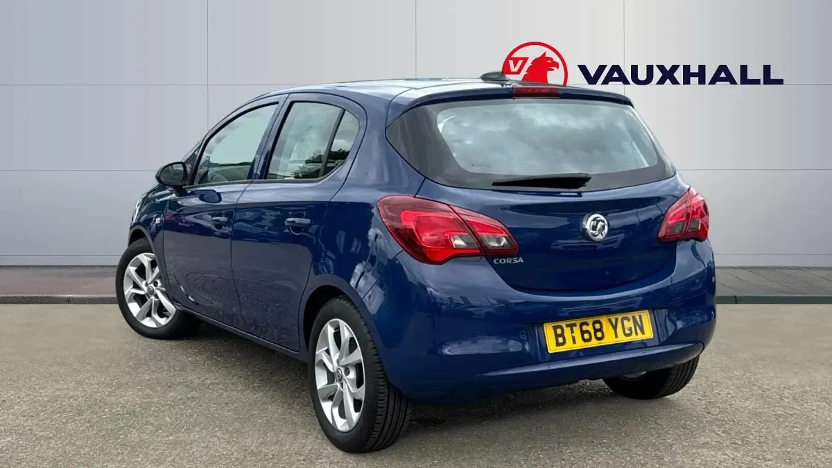 Used Vauxhall Corsa 90 HP (66 kW) 2018 Blue Hatchback