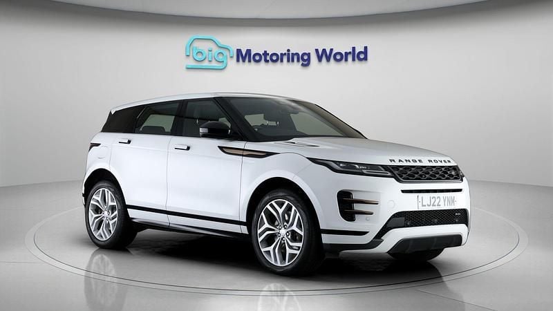 Used Land Rover Range Rover evoque SE Dynamic 309 HP (227 kW) 2022 White SUV