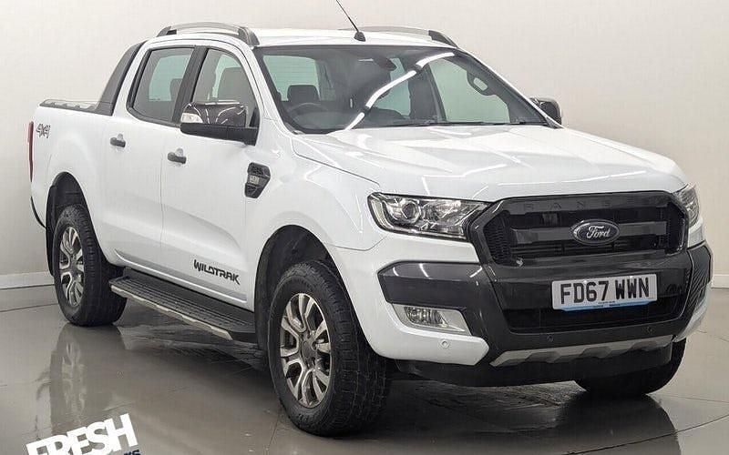 White Used 2017 Ford Ranger Wildtrack Pickup | £17,890 (Fair price) - Image 1/4