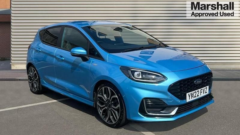 Blue Used 2022 Ford Fiesta ST-Line Hatchback | £15,995 (Expensive) - Image 1/4