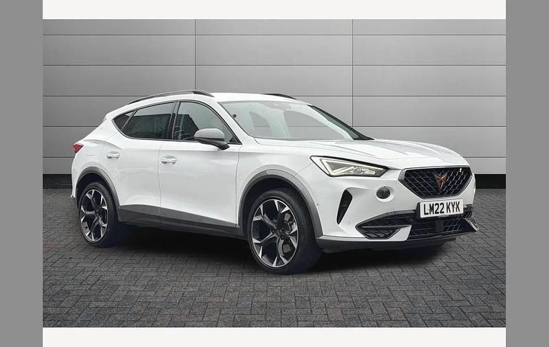Used Cupra Formentor 150 HP (110 kW) 2022 Nevada white SUV