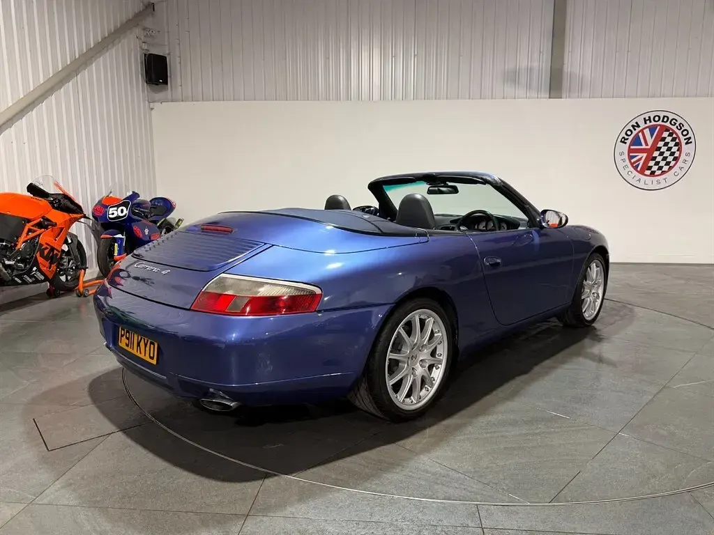 Used Porsche 911 300 HP (220 kW) 1999 Blue Cabriolet