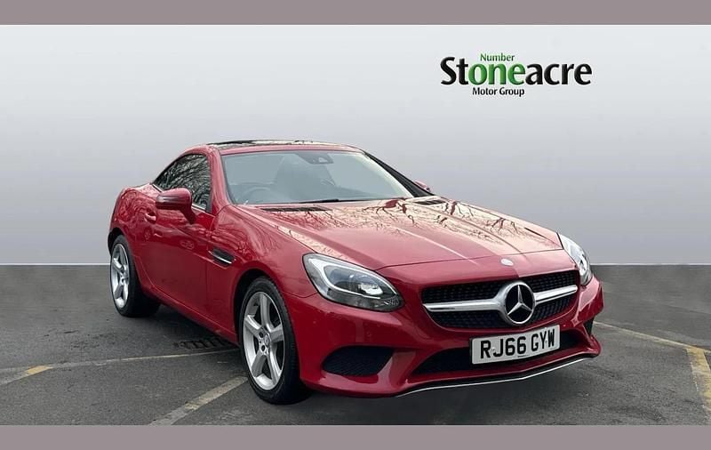 Red Used 2016 Mercedes SLC200 Cabriolet | £12,895 (Good price) - Image 1/4