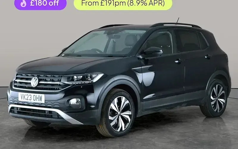 Used VW T-Cross Black Edition 110 HP (80 kW) 2023 SUV