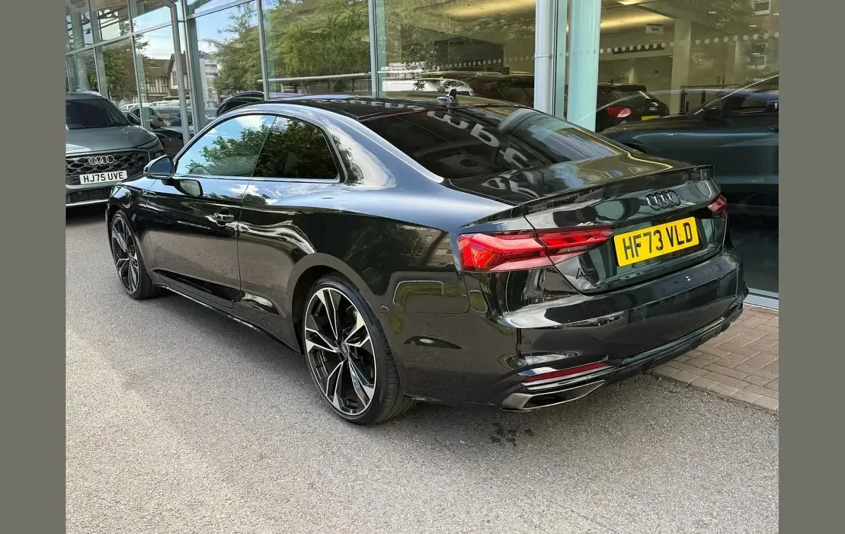Used Audi A5 Black Edition 147 HP (108 kW) 2023 Black Coupe