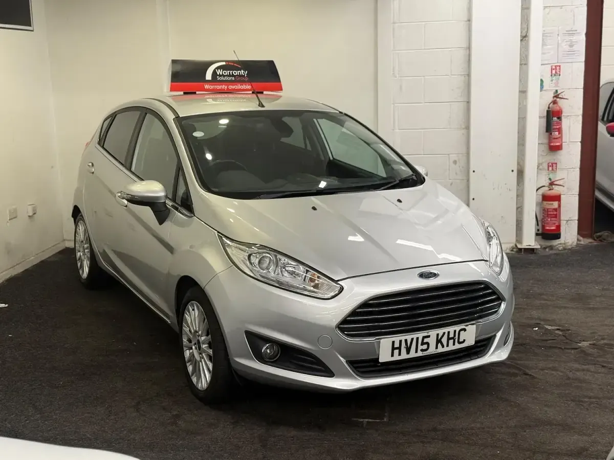 Used Ford Fiesta Titanium 2015 Silver Hatchback