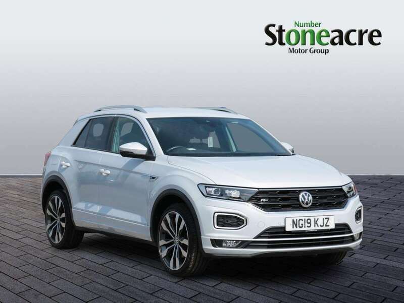 Silver Used 2019 VW T-Roc R-line SUV | £19,995 (Fair price) - Image 1/4