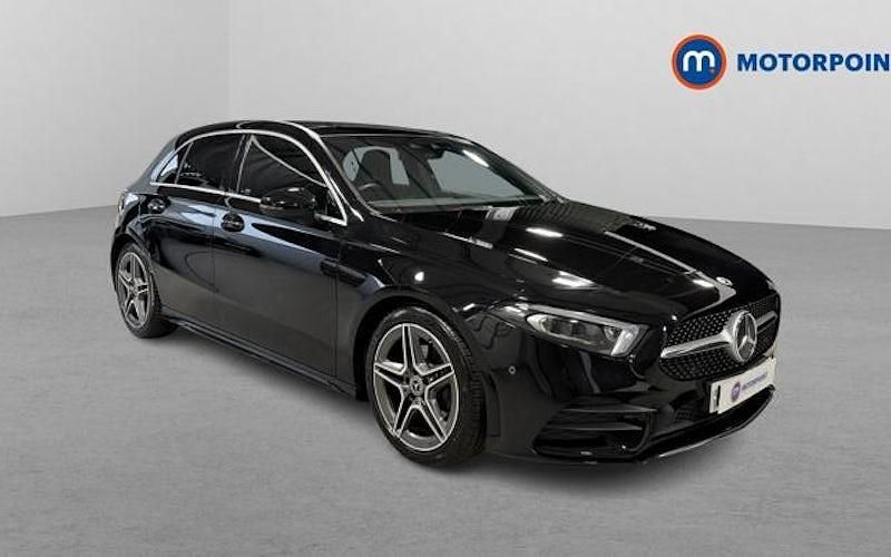 Used Mercedes A180 AMG Line Premium Plus 116 HP (85 kW) 2020 Black Hatchback