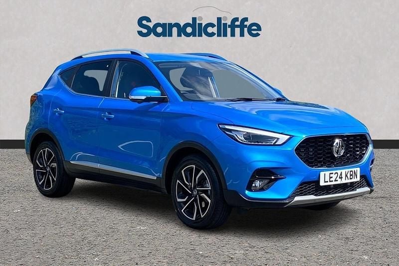 Metallic battersea blue Used 2024 MG ZS Exclusive Sedan | £16,617 (Fair price) - Image 1/4