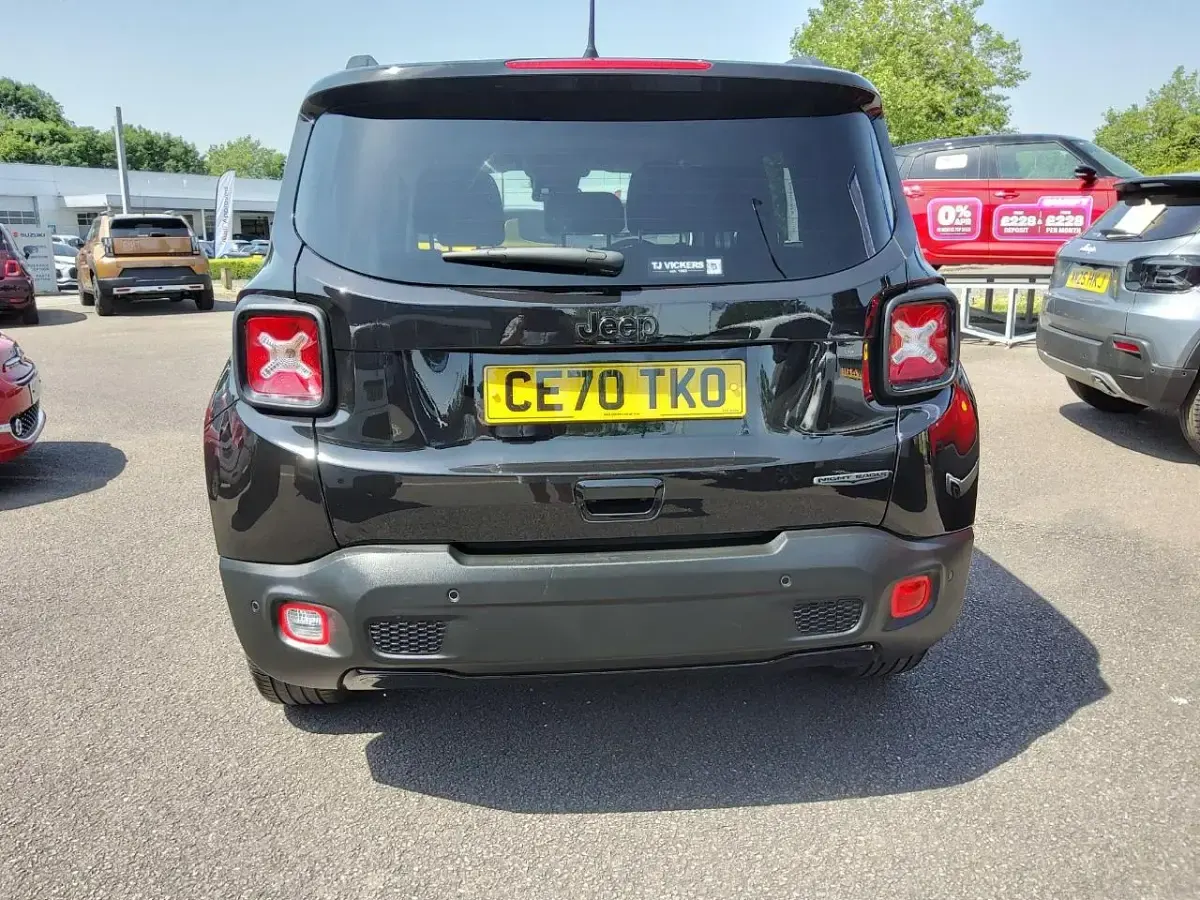 Used Jeep Renegade Night Eagle 118 HP (86 kW) 2020 Black SUV