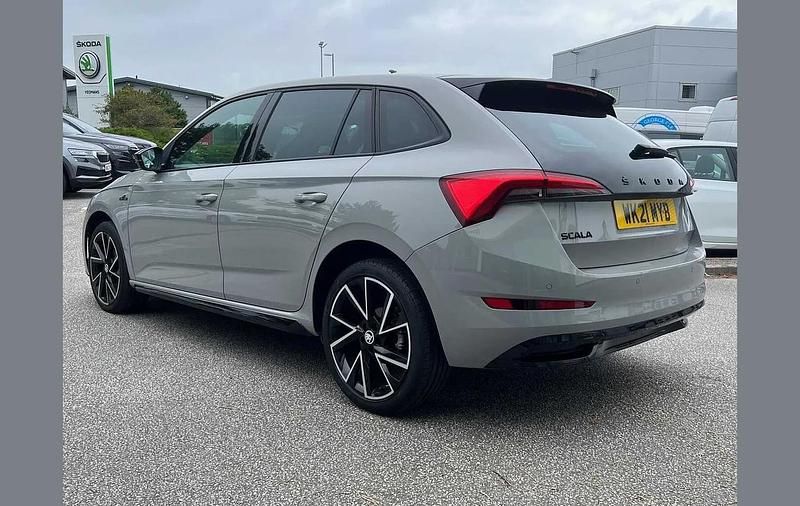 Used Skoda Scala Monte Carlo 110 HP (80 kW) 2021 Grey Hatchback