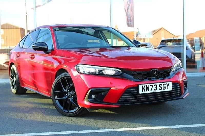 Red Used 2024 Honda Civic Advance Hatchback | £26,772 (Fair price) - Image 1/1
